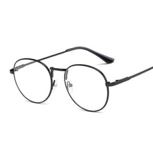 Load image into Gallery viewer, Men Glasses Frame Women Eyeglasses Frame 2019 Vintage Round Clear Lens Glasses Optical Spectacle Frame