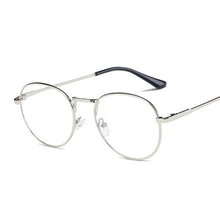 Load image into Gallery viewer, Men Glasses Frame Women Eyeglasses Frame 2019 Vintage Round Clear Lens Glasses Optical Spectacle Frame