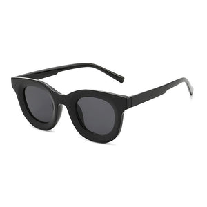 Men Women's Sunglasses Concave Shape Sun Glasses Outdoor Round Shades for Male Female Lentes De Sol