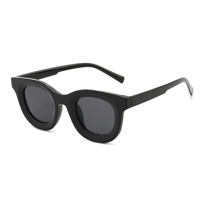 Men Women's Sunglasses Concave Shape Sun Glasses Outdoor Round Shades for Male Female Lentes De Sol