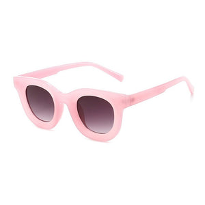 Men Women's Sunglasses Concave Shape Sun Glasses Outdoor Round Shades for Male Female Lentes De Sol