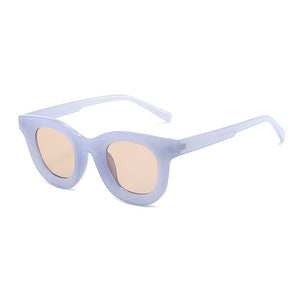 Men Women's Sunglasses Concave Shape Sun Glasses Outdoor Round Shades for Male Female Lentes De Sol
