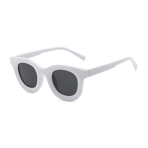 Men Women's Sunglasses Concave Shape Sun Glasses Outdoor Round Shades for Male Female Lentes De Sol