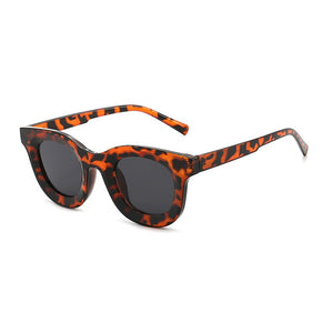 Men Women's Sunglasses Concave Shape Sun Glasses Outdoor Round Shades for Male Female Lentes De Sol