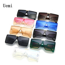 Load image into Gallery viewer, Modern Oversized Square Sunglasses For Women Men Retro Siamese Frame Sun Glasses Trending Product Shades UV400