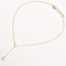 Load image into Gallery viewer, New Fashion Necklace Pendant Necklace Peach Heart Love Women&#39;s Fashion And Personality Y-necklace With Simple Selling Wholesale