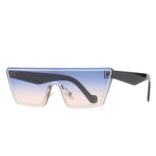 Load image into Gallery viewer, One-Piece Sunglasses Square Frameless Trendy Outedoor Gradient Lens Goggles Oculos