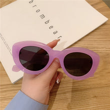 Load image into Gallery viewer, Oval Sunglasses for Women Cat Eye Style UV400 Protection Eyewear Jelly Color Sun Glasses