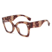 Carica l'immagine nel visualizzatore di Gallery, Occhiali oversize Cat Eye anti luce blu per le donne Occhiali da vista per computer Clear Reding dal design retrò Ins popolari Whol