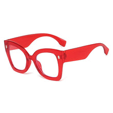 Carica l'immagine nel visualizzatore di Gallery, Occhiali oversize Cat Eye anti luce blu per le donne Occhiali da vista per computer Clear Reding dal design retrò Ins popolari Whol
