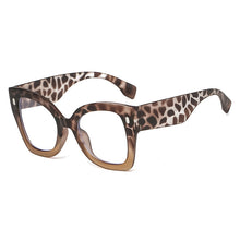 Carica l'immagine nel visualizzatore di Gallery, Occhiali oversize Cat Eye anti luce blu per le donne Occhiali da vista per computer Clear Reding dal design retrò Ins popolari Whol
