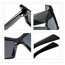 Load image into Gallery viewer, New Oversized Irregular Cat Eye Sunglasses For Women Men Retro Gradient Shades UV400 Ladies Trending Champagne Sun Glass