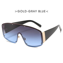 Load image into Gallery viewer, Oversized One Piece Frame Sunglasses Women Brand Design Photochromic Sun Glasses Ladies Oculos De Sol UV400