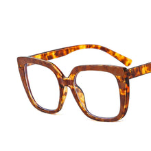 Load image into Gallery viewer, Oversized Retro Square Anti Blue Light Women Glassses Frame Vintage Ladies Clear Reading Computer Eyeglasses Ins Tre