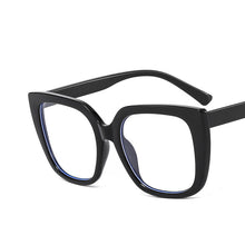 Load image into Gallery viewer, Oversized Retro Square Anti Blue Light Women Glassses Frame Vintage Ladies Clear Reading Computer Eyeglasses Ins Tre