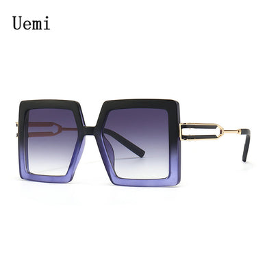 Oversized Square Sunglasses For Women Men Retro Designer Trending Gradient Shades UV400 Sun Glasses Eyewear Wholesa