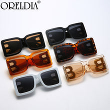 Load image into Gallery viewer, Oversized The Letter B Square  Trend Sunglasses 2023 Women Men Retro Rectangle Sun Glasses Gafas De Sol Oculos