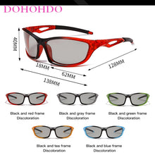 Load image into Gallery viewer, Photochromic Sunglasses Men Polarized Sports Driving Glasses Male Change Color Sun Glasses Chameleon Driver&#39;s Gafas