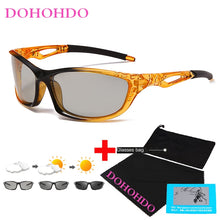 Load image into Gallery viewer, Photochromic Sunglasses Men Polarized Sports Driving Glasses Male Change Color Sun Glasses Chameleon Driver&#39;s Gafas