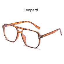 Load image into Gallery viewer, Polygon Oversized Men Women Eyeglasses Computer Anti-Blue Light Optical Plastic Frame Classic Unisex Eyewear