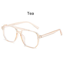 Load image into Gallery viewer, Polygon Oversized Men Women Eyeglasses Computer Anti-Blue Light Optical Plastic Frame Classic Unisex Eyewear