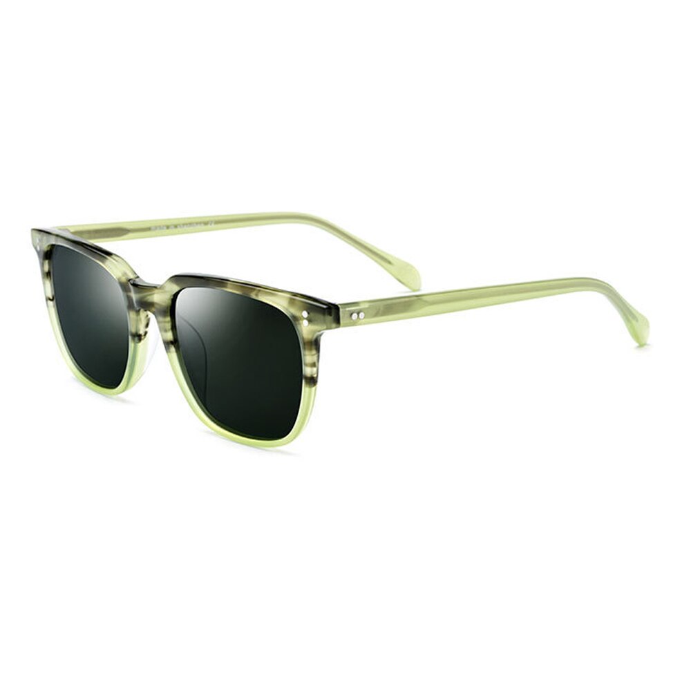 Pozlarized Man Driving Sunglasses Brown/Black/Green Frame Size:52-20-145cm