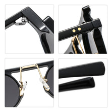 Load image into Gallery viewer, Punk Small Round Sunglasses For Women Men Retro  Designer Sun Glasses Ins Trending Male UV400 Eyeglasses Whole
