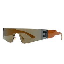 Load image into Gallery viewer, Punk Sports Rimless Sunglasses For Women Men Vintage Colourful Driving Sun Glasses  Ins Trending Shades UV400