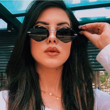 Load image into Gallery viewer, Red Black Square Sunglasses Women Brand Trendy Alloy Double Beam Shades Goggle Female Sun Glasses UV400 Gafas
