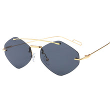 Load image into Gallery viewer, Red Black Square Sunglasses Women Brand Trendy Alloy Double Beam Shades Goggle Female Sun Glasses UV400 Gafas