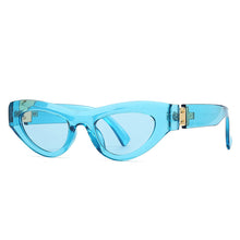 Load image into Gallery viewer, Retro Small Cat Eye Women Sunglasses  Designer Modern Sun Glasses Ins Trending Shades UV400 Ladies Eyeglasses