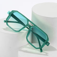 Load image into Gallery viewer, New Retro Square Sunglasses For Men Women  Designer Double Bridges Clear Anti-Blu-Ray Glasses Frame Tranding Shad