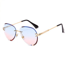 Load image into Gallery viewer, New Fashion Rimless Sunglasses Luxury Brand Design Women Metal Sun glasses Lady UV400 Shades Eyewear Oculos de sol