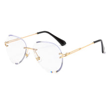 Load image into Gallery viewer, New Fashion Rimless Sunglasses Luxury Brand Design Women Metal Sun glasses Lady UV400 Shades Eyewear Oculos de sol