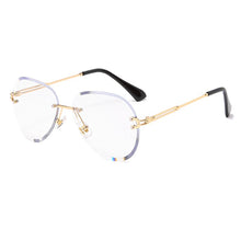 Load image into Gallery viewer, New Fashion Rimless Sunglasses Luxury Brand Design Women Metal Sun glasses Lady UV400 Shades Eyewear Oculos de sol