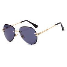 Load image into Gallery viewer, New Fashion Rimless Sunglasses Luxury Brand Design Women Metal Sun glasses Lady UV400 Shades Eyewear Oculos de sol