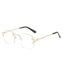 Load image into Gallery viewer, Rimless Sunglasses  Brand Designer Women Men Metal Sun Glasses UV400 Shades Eyewear Oculos de sol