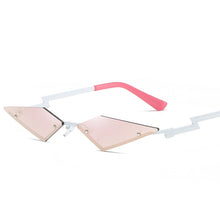 Load image into Gallery viewer, Rimless Sunglasses Women 2023 Luxulry Brand Cat Eye Frameless Alloy Eyeglasses For Female UV400 Shades Oculos De Sol