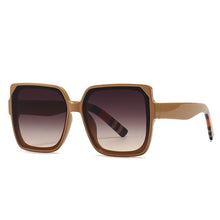 Load image into Gallery viewer, Scotch Pattern Square Sunglasses For Women Men  Designer Sun Glasses Retro Ins Trending Shades UV400 Driving