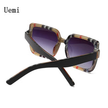 Load image into Gallery viewer, Scotch Pattern Square Sunglasses For Women Men  Designer Sun Glasses Retro Ins Trending Shades UV400 Driving