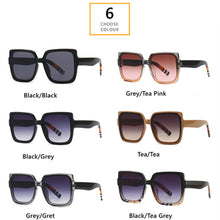 Load image into Gallery viewer, Scotch Pattern Square Sunglasses For Women Men  Designer Sun Glasses Retro Ins Trending Shades UV400 Driving