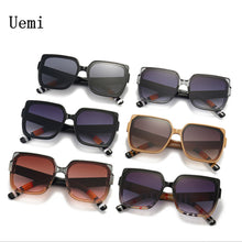 Load image into Gallery viewer, Scotch Pattern Square Sunglasses For Women Men  Designer Sun Glasses Retro Ins Trending Shades UV400 Driving