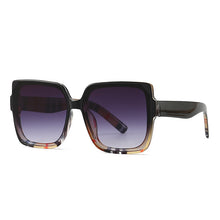 Load image into Gallery viewer, Scotch Pattern Square Sunglasses For Women Men  Designer Sun Glasses Retro Ins Trending Shades UV400 Driving