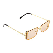 Load image into Gallery viewer, Small Rectangle Sunglasses Summer UV400 Glasses Ladies Metal Frameless Riding Retro Sunglasses Mens Sunglass