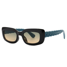 Load image into Gallery viewer, Small Square Sunglasses For Women Men Retro Rectangle Frame Sun Glasses Tea Blue Ins Trending Shades UV400 Eyeglasse