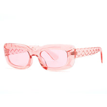 Load image into Gallery viewer, Small Square Sunglasses For Women Men Retro Rectangle Frame Sun Glasses Tea Blue Ins Trending Shades UV400 Eyeglasse