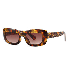 Load image into Gallery viewer, Small Square Sunglasses For Women Men Retro Rectangle Frame Sun Glasses Tea Blue Ins Trending Shades UV400 Eyeglasse