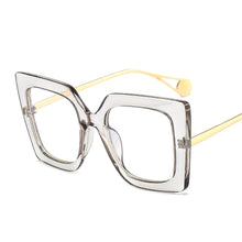 Load image into Gallery viewer, Square Anti Blue Light Glasses Women Oprawki Okularowe Damskie Computer Frame Clear Reading Eyeglasses Unisex 181