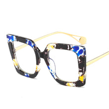 Load image into Gallery viewer, Square Anti Blue Light Glasses Women Oprawki Okularowe Damskie Computer Frame Clear Reading Eyeglasses Unisex 181