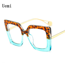 Load image into Gallery viewer, Square Anti Blue Light Glasses Women Oprawki Okularowe Damskie Computer Frame Clear Reading Eyeglasses Unisex 181